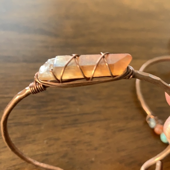 Copper Bracelets, lot - Picture 4 of 5